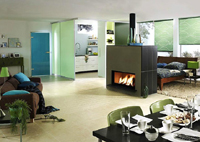 modern kandalló