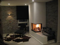 modern kandalló