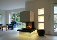 modern kandalló