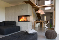 modern kandalló