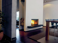 modern kandalló