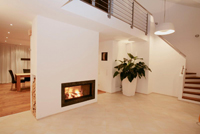 modern kandalló